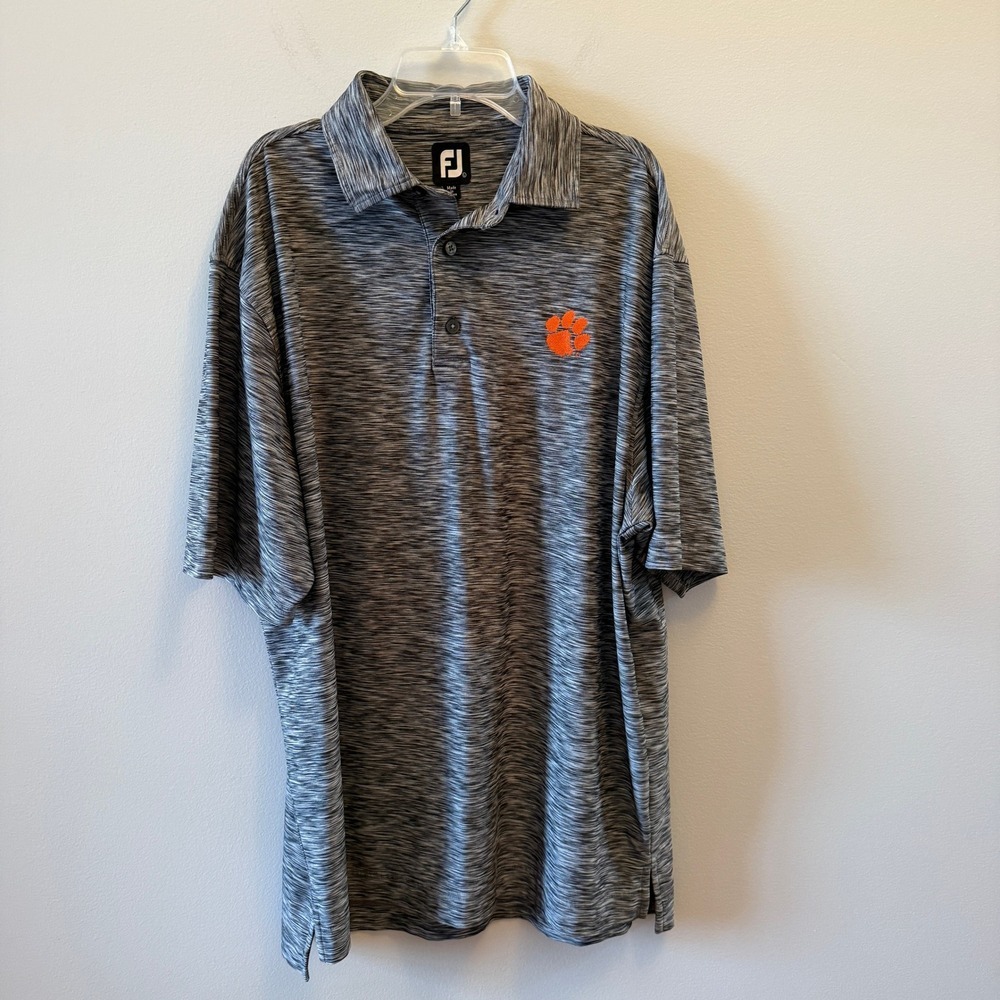 FootJoy Clemson Tigers Polo Shirt | Golf Performance Top